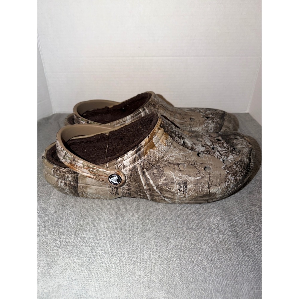Men's Camo Crocs Size 12
